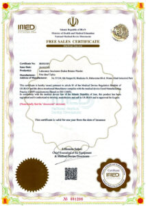 Incubator Export certificate